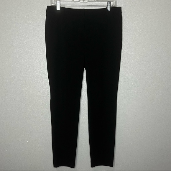 Trouvé Trouser Straight Leg Pants Women 4 Black Career Work Low Rise Dressy - Picture 1 of 9